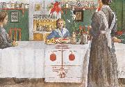 Carl Larsson A Friend from the City Spain oil painting artist